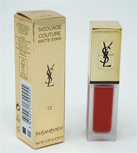 ysl red tribe swatch|YSL tattoo couture lip stain reviews.